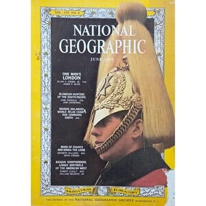National Geographic Magazine June 1966